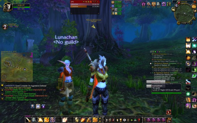 Baruchan and Lunachan at level 27