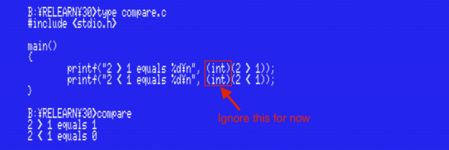 Values of comparison operations (Click to enlarge)