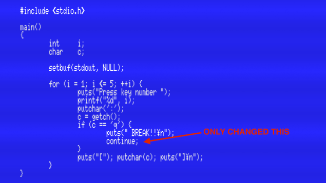 CONTINUE.C (Click to enlarge)