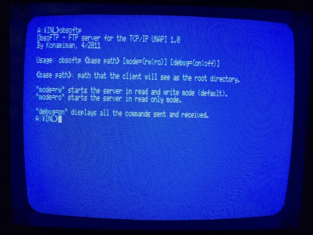 OBSOFTP.COM's usage. (Click to enlarge)