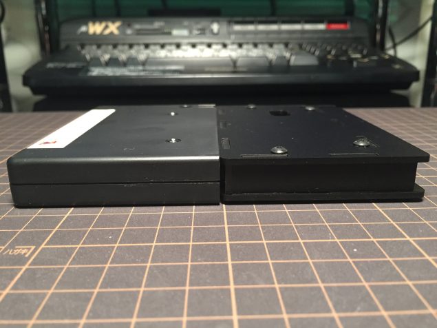 MEMORY SAMURAI (right) vs MSX Memory Mapper (left). (Click to enlarge)